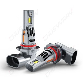 CHUSYYRAY 9005 HB3+9006 HB4 Fits Saturn Vue 2002-2007 LED Headlight Kit Hi/Low Beam 4PCS