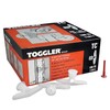 TOGGLER Toggle TC Commercial Drywall Anchor, Polypropylene, Made in US,