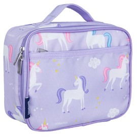 Wildkin Kids Insulated Lunch Box – Durable and Reusable for School & Travel - Unicorn