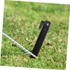 ABOOFAN 50pcs Heavy Duty Plastic Tent Stakes Windproof Ground Pegs