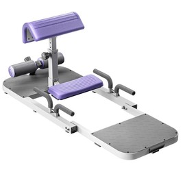 SEANLEECORE Hip Thrust Machine with High Resistance and Protectors Pad - 3D High Density Polyurethane Cushion - Premium Squat for at Home Gym - Color: Hip Thrust Retractable Pro