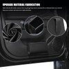 QZTYTY Car Trash Can, Leather Vehicle Trash Bin, Car Dustbin