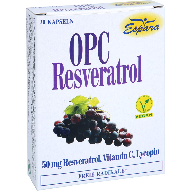 Espara OPC Resveratol Capsules Pack of 30