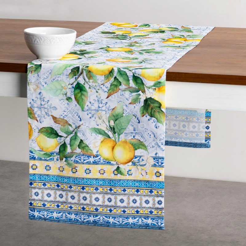 Maison d' Hermine Table Runner 100% Cotton 37cm x 180cm