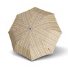 KNIRPS Minimatic SL Folding Umbrella, 36 cm, Check Beige