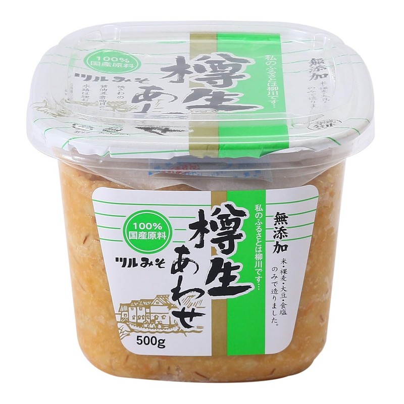 Tsuru Miso Brewing Hakushu Additive-Free Miso, 17.6 oz (500 g)