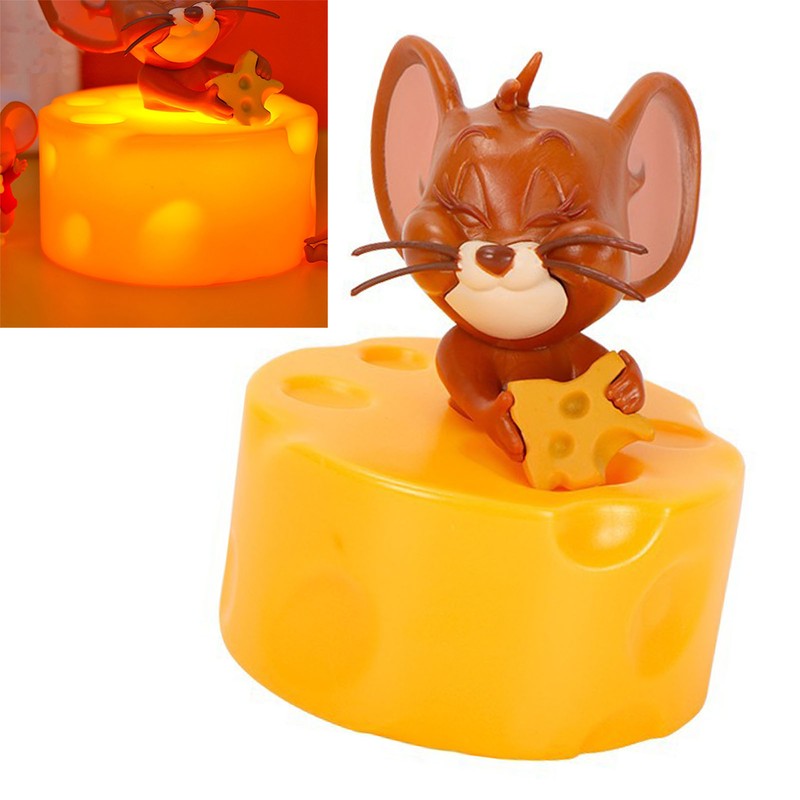 Night Lamp Desk Light LED Cheese Design Yellow Lighting 2W