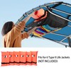 Fasrom T-top Storage Bag for Boat Life Jackets, Holds up