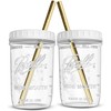 Reusable Wide Mouth Smoothie Cups Boba Tea Cups Bubble Tea