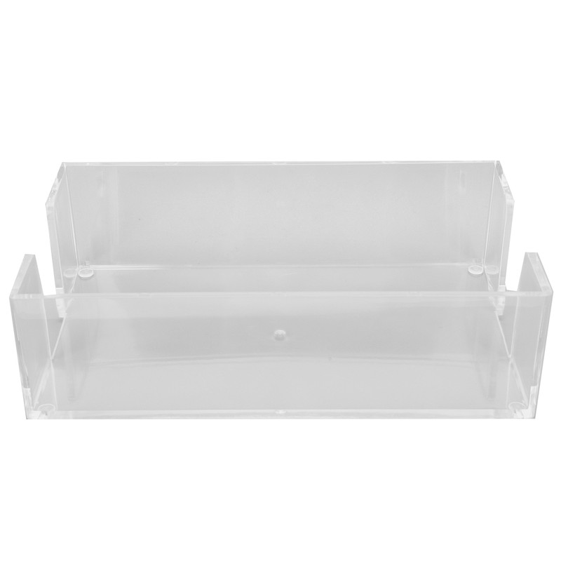Acrylic Napkin Holder Transparent Uncapped Bathroom Napkin Holder for 23x14x6cm