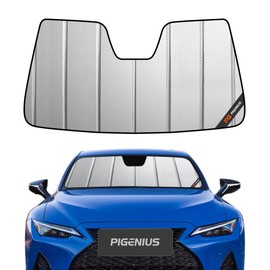 Pigenius Windshield Sun Shade for Lexus IS300/IS350/IS500 2021-2025 Front Window Sunshade - Safeguard