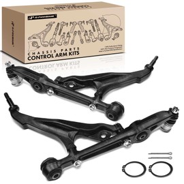 A-Premium 2 x Front Lower Control Arm, with Bushing, Compatible with Honda Civic 1992-1995, Civic del Sol 1993-1997, Acura Integra 1994-2001