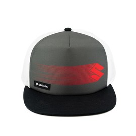 KCS Moto Moving S Trucker Hat Compatabile with Suzuki 990A0-17211 Black