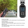 Digital Display Anemometer Handheld 3‑Cup Turbine Anemometer for Wind Temperature
