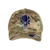 Thin RED LINE - Thin Blue LINE Spartan Helmet Cap.