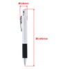 Takagi Architectural Mechanical Pencil, 3 Rolls, White, 0.08 inch (2.0
