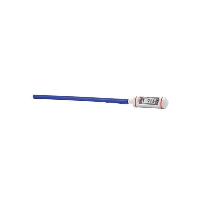 Traceable Digital Pocket Thermometer with Calibration, 302°F; 8" Long-Stem