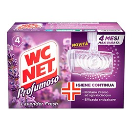 WC NET TAVOLETTA profumoso Lavender Fresh 3 Effect – 3 Packs of 4 [Pack of 12]