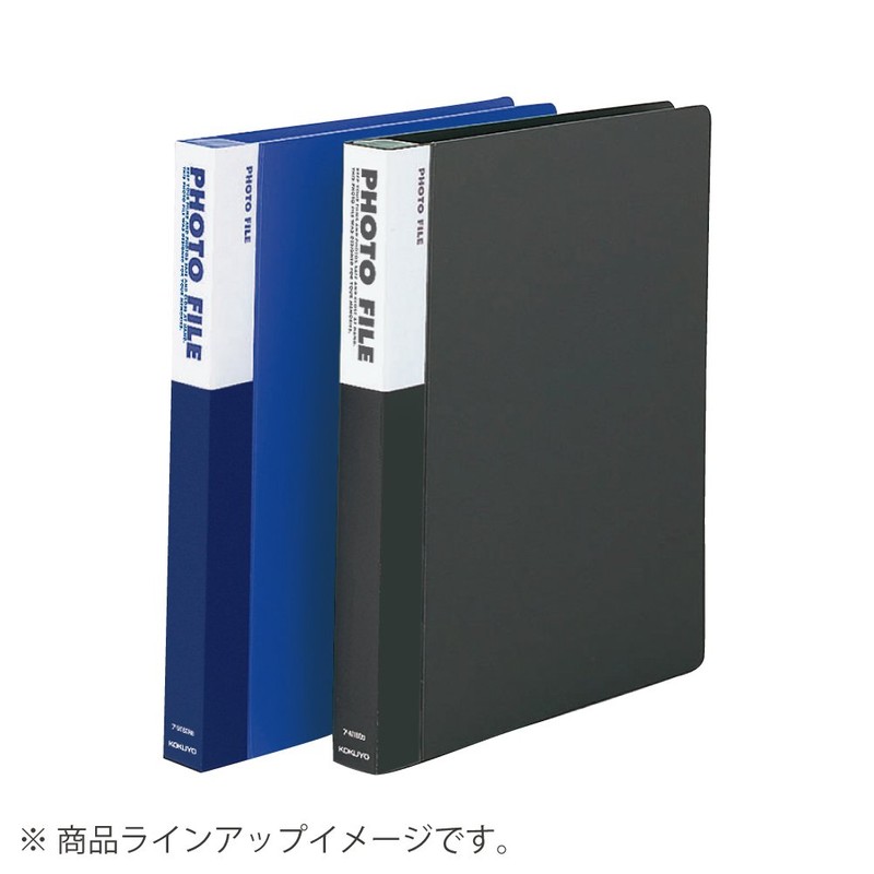 Kokuyo A-M160NB Photo Album, Photo File, A4 Cover, Blue