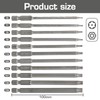 11 Piece Torx Screwdriver Bit Set - 1/4 Inch Magnetic