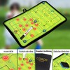 Maxee Football Tactics Board, Foldable Trainer Folder, Tactical Folder, Football