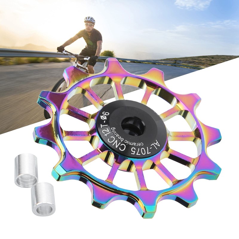 01 02 015 Bicycle Rear Derailleur Guide Wheel, Ceramic Bearing