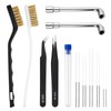 YIBEICO 16 Pieces 3D Printer Nozzle Wrench Cleaning Kit,3D Printing
