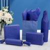 20 Sheets Glitter Tissue Paper, 20x14in Metallic Blue Little Sparkles
