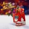Kidtion Christmas Gift Bags 30 PCS, 7.5"x9"x3.5" Durable Christmas Bags
