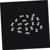 Healvian 40pcs Bow Rhinestone Nail Art Charms Shiny Nail Decoration