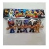 Pack De 10 Mini Luchadores Cabezones 7 Cms Coleccionables