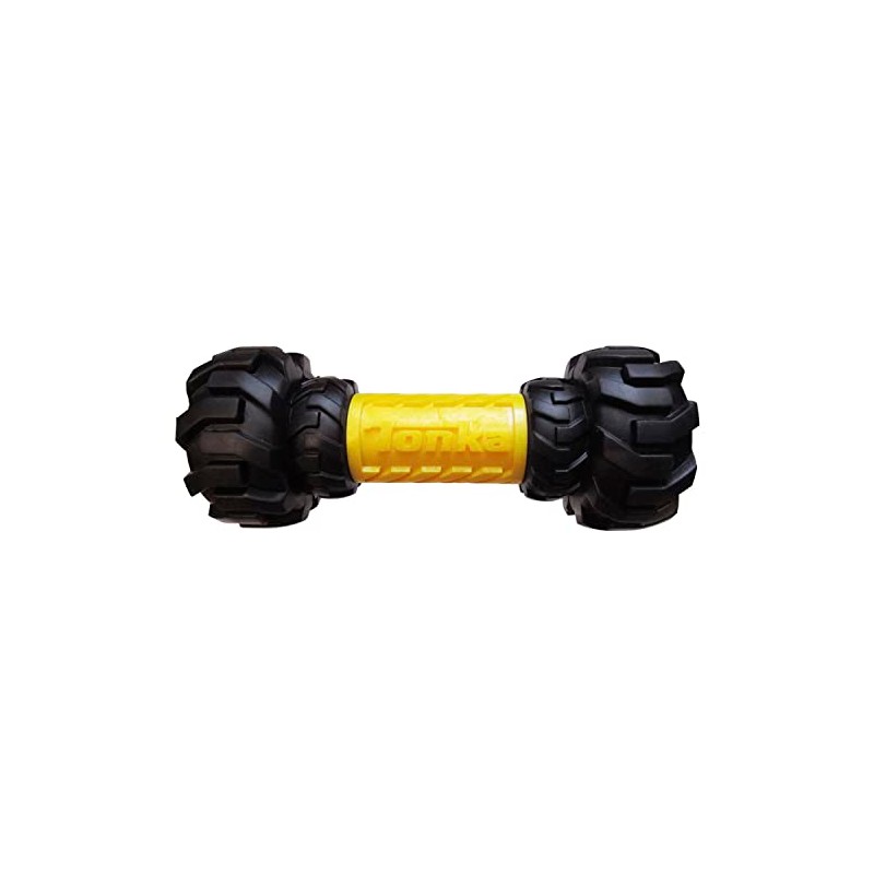Tonka Axle Tread Dog Toy with Interactive Feeder, Lightweight, Durable