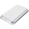 Choice (6-Pack) 1/8 Size Aluminum Bun Sheet Baking Pan Serving