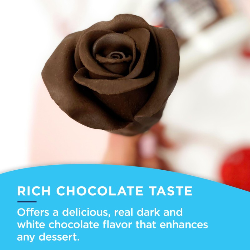 Satin Ice ChocoPan Bright White Modeling Chocolate, 1 Pound