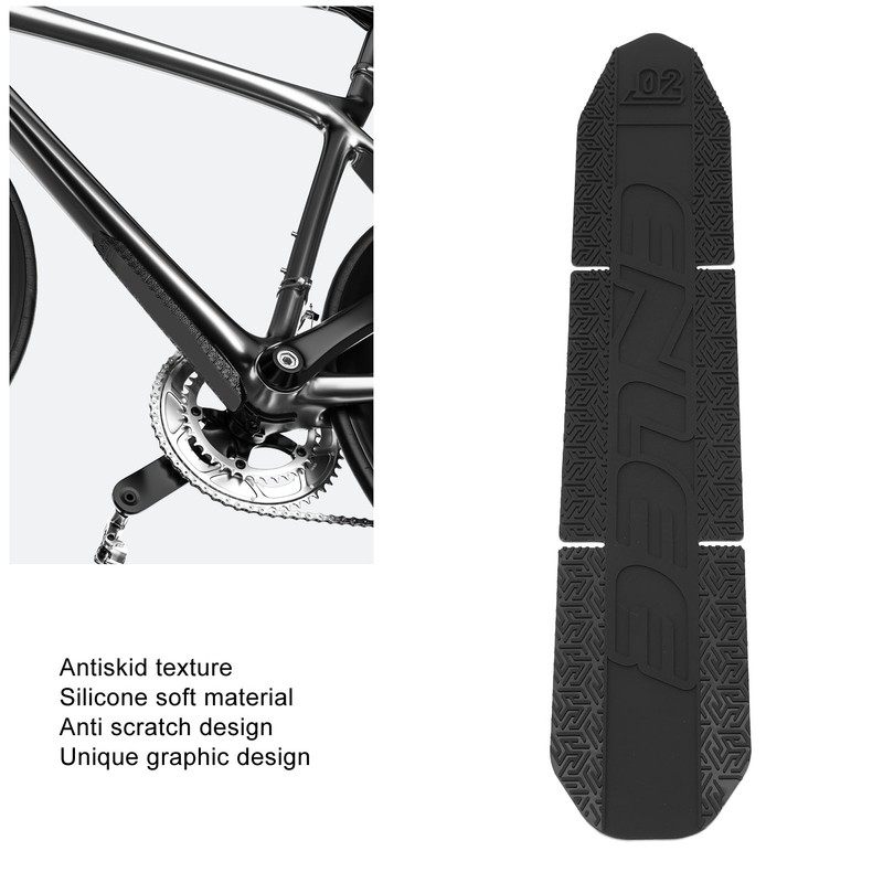 Bike Tube Frame Protector Silicone Scratch Resistant Waterproof Widened Soft