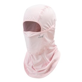 OTTERSHELL UPF50+ Cooling Balaclava Face Mask, Full Coverage Sun Protection.for Men Women Summer Cooling Shiesty Mask Sun UV Protection-Motorcycle Ski (UK, Alpha, One Size, LightPink - 259)