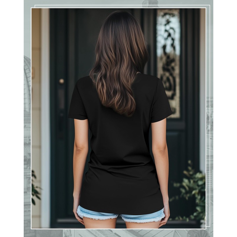 Riyiper 3 Pack Women's Tshirts V Neck Summer Trendy Short