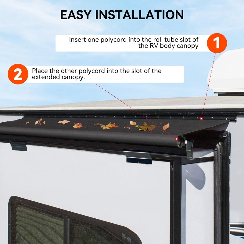 RV Slide Out Awning Fabric Replacement - Universal and Weather