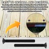 5/16-18 x 3 Trailer Deck Screws Flat Head Floorboard Thread