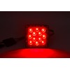 MAXXHAUL 50021 Trailer Hitch Cover with 12 LED's Brake and