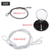 Estink 2PCs Universal CNC Aluminum Car Vehicle Racing Bonnet Hood