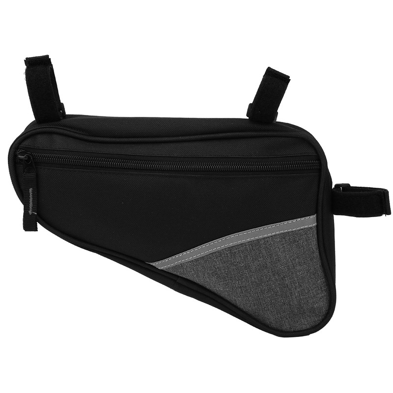 Bike Triangle Bag Outdoor AntiSplash Waterproof Front Beam Large Capacity