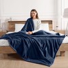 Electric Blanket Full Size Heated Blanket 72''X84'' - Fleece Heated