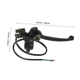 Alipis Motorcycle Clutch Lever Brake Handle Durable Handlebar Brake Lever for Dirt Bikes Atvs and Motorbikes Lightweight Portable Design for Reliable Riding Safety