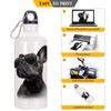 YOUKE OLA 16 Pack Sublimation Aluminium Water Bottle with Carabiner