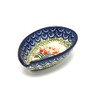 Polish Pottery Spoon Rest - Crimson Bells