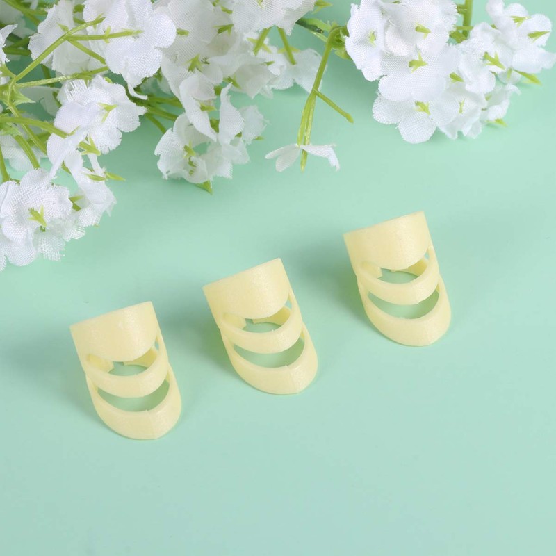 SUPVOX 6pcs Alaska Guitar Picks Adjustable Finger Picks Thumb Picks
