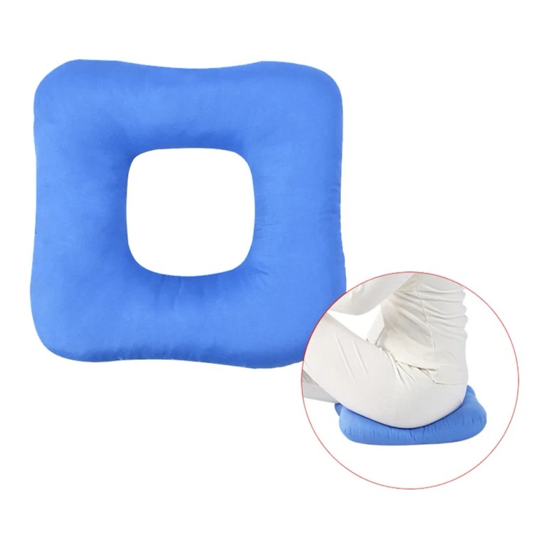 Center Cutout Seat Cushion for Senior Seating Comfort – Soft