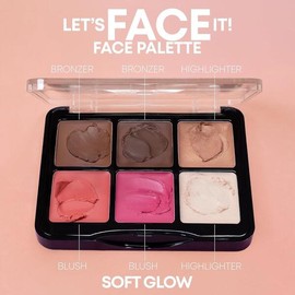 W7 렛츠 페이스 잇 크림 팔레트 W7 Let's Face It Cream Palette [Deep - Desert Glow]