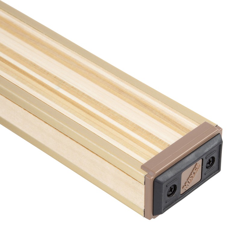 MAYES 48"LAMINATD LVL W/BLOCK VIAL, Multi, One Size (30136)